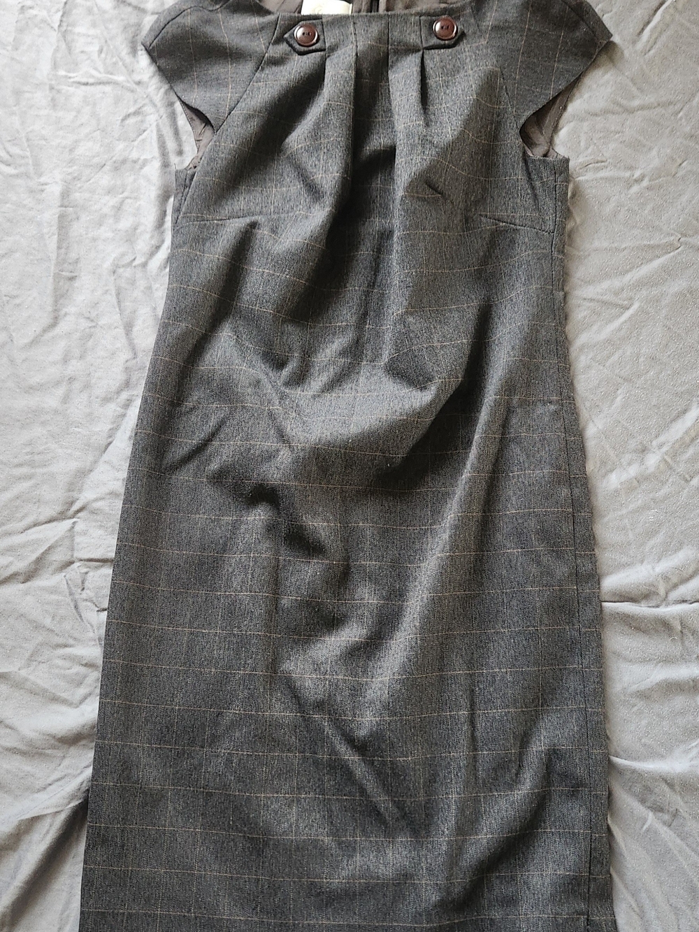 Donna Morgan Taupe Dress